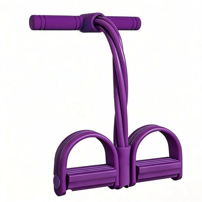 Multi-Functional Pedal Resistance Band Trainer – Portable Foot Pedal Fitness Equipment Home Gym Full Body Workout Machine, Exercise Sit-Ups, Yoga, Abdominal Training